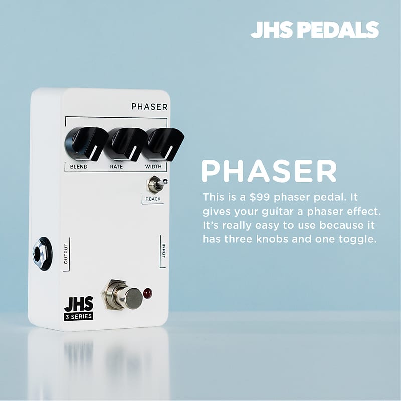 Jhs Series Phaser Pedal New Murphy S Music Instruments Lessons