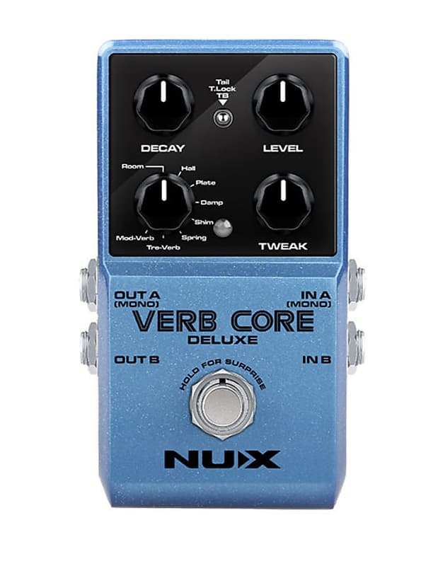 Nux Verb Core Deluxe Reverb Pedal Reverb Modes New Murphy S