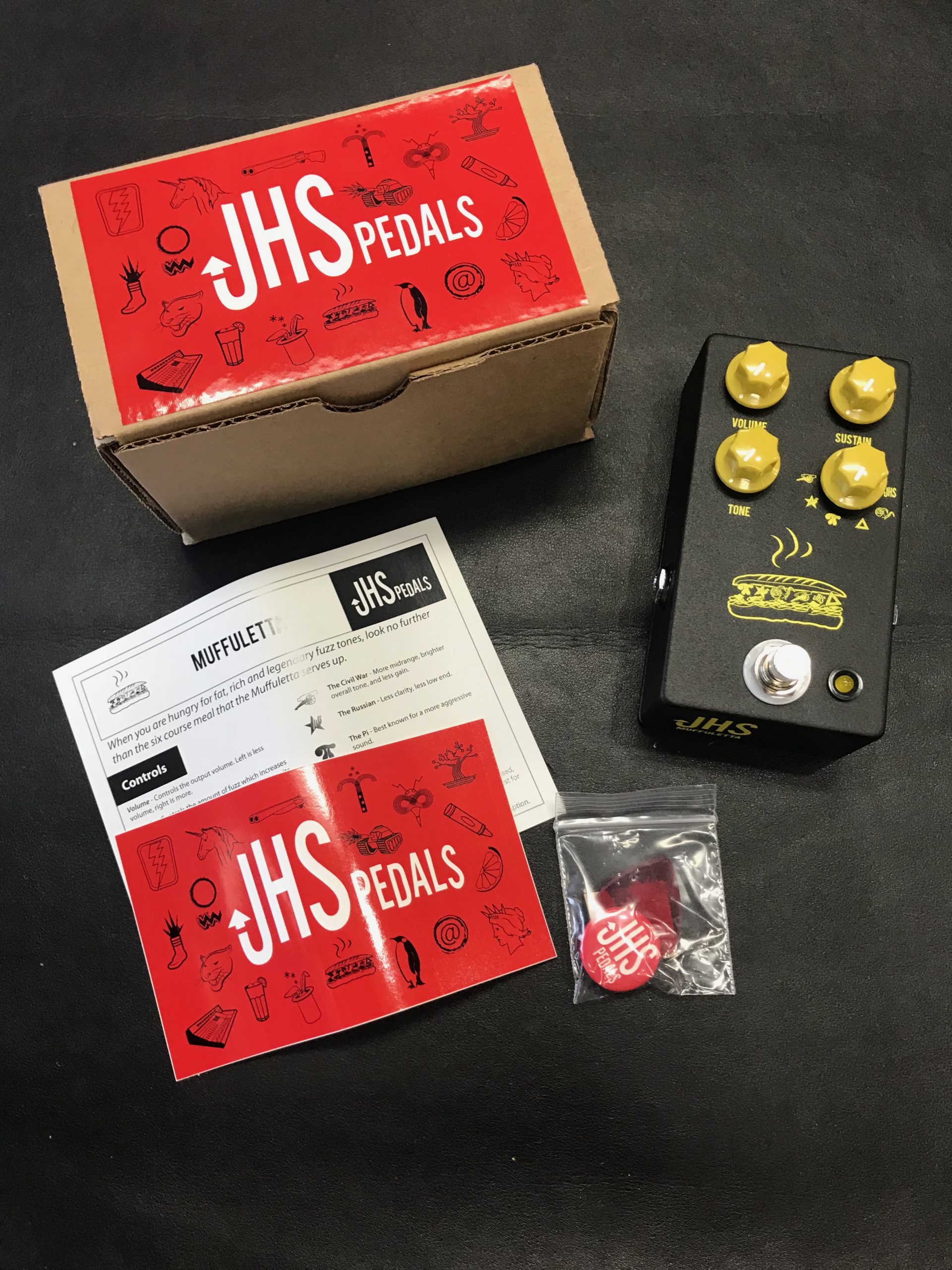 JHS Muffuletta Distortion Fuzz Pedal New! | Murphy's Music ...