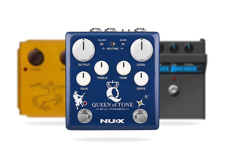 NuX NDO6 Queen of Tone Dual Overdrive Distortion Pedal. New! Murphy