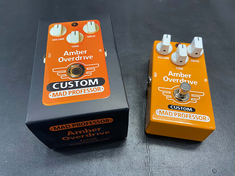 Mad Professor Amber Overdrive Custom Limited Edition -Midas touch Mod