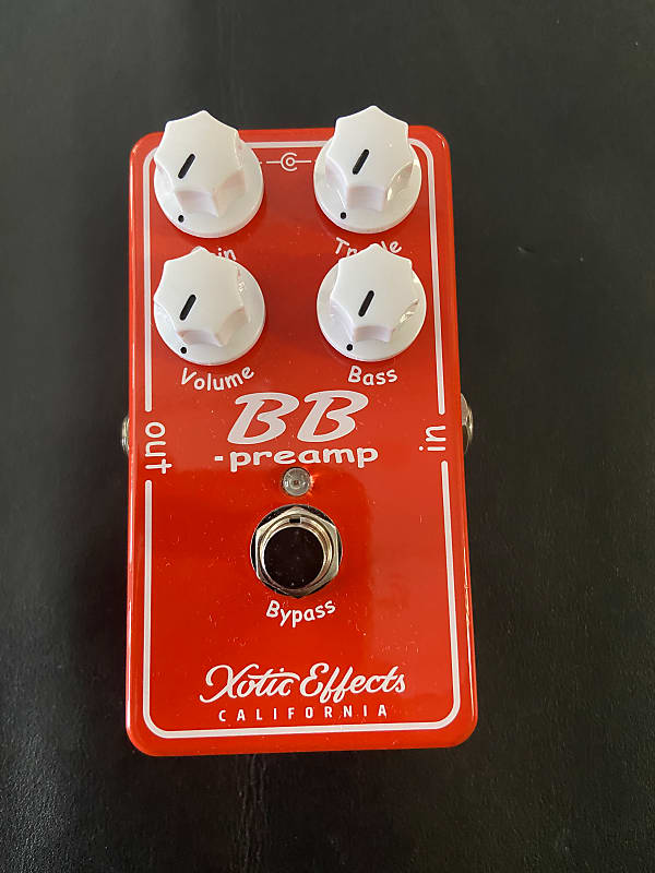 Xotic BB Preamp V1.5 Overdrive Pedal New!