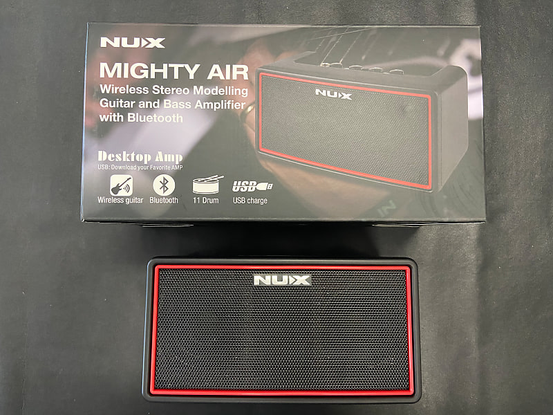 NuX Mighty Air Wireless Stereo Modeling Guitar or Bass Amplifier w