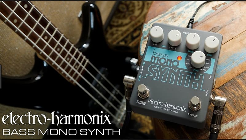 Electro-Harmonix Bass Mono Synth Pedal New! | Murphy's Music