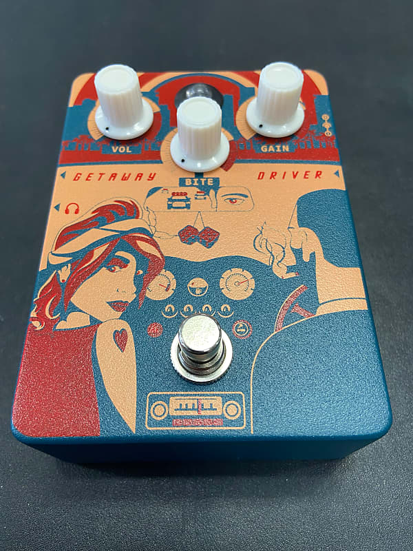 Orange Getaway Driver Overdrive and Cab Simulator Pedal