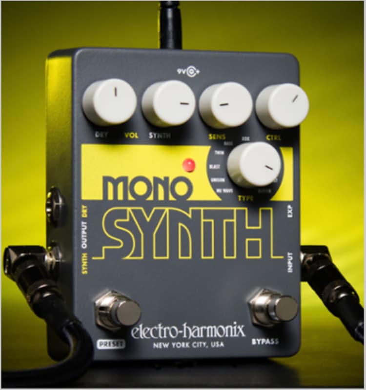 Electro-Harmonix Guitar Mono Synth Pedal New! | Murphy's Music