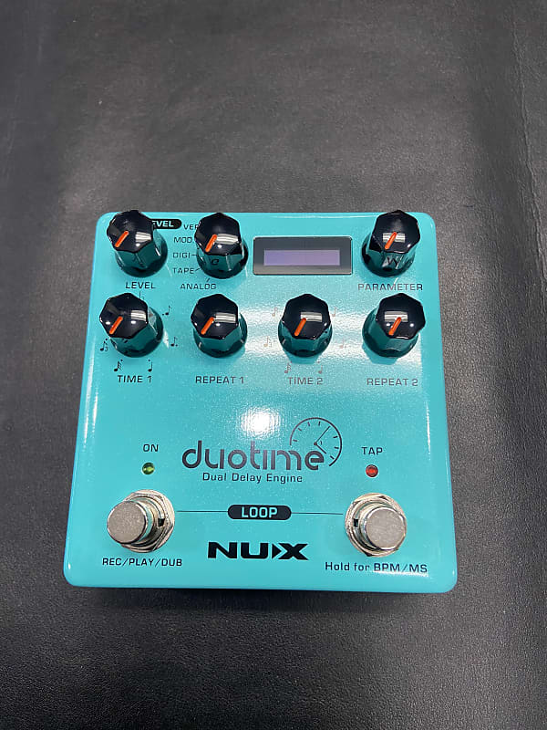 NuX Duotime NDD-6 Dual Delay Engine pedal New!