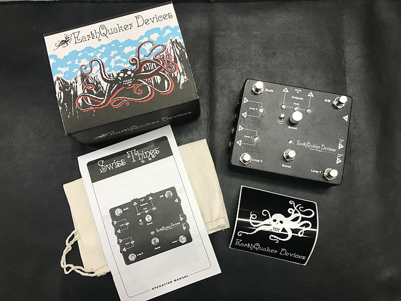 EarthQuaker Devices Swiss Things Pedal Board Reconciler New