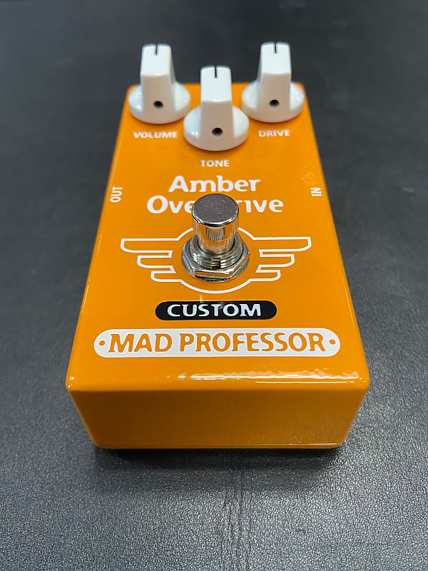 Mad Professor Amber Bass Overdrive Custom Limited Edition -Bass 
