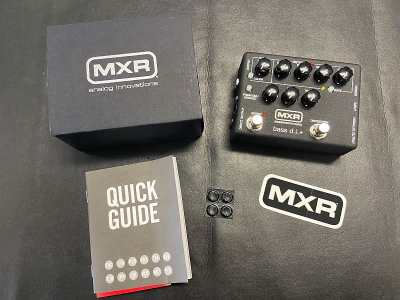 MXR Bass D.I. + Preamp pedal w/ Distortion. New! | Murphy's Music