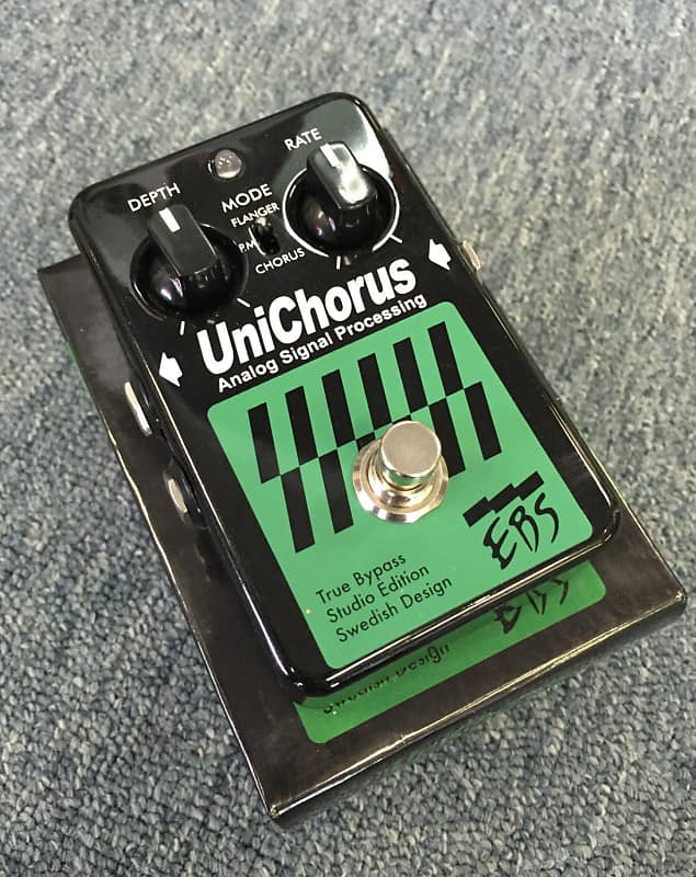 EBS UniChorus Analog Chorus Pedal Black Label Studio Edition