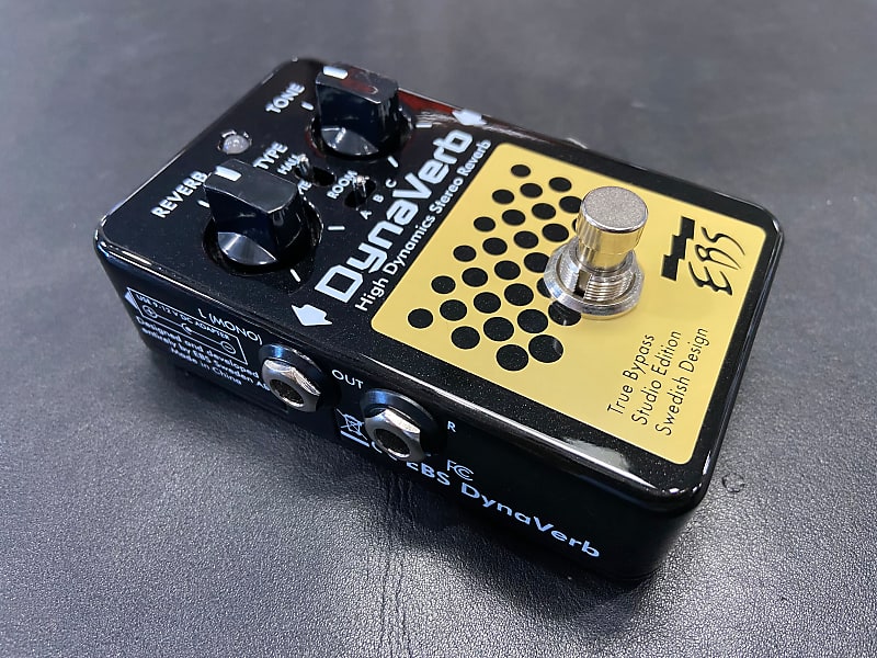 EBS DynaVerb Studio Edition Stereo Reverb pedal