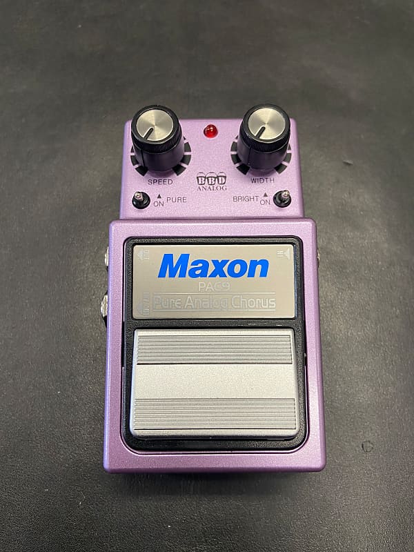 Maxon PAC-9 Pure Analog Chorus Pedal. New! | Murphy's Music