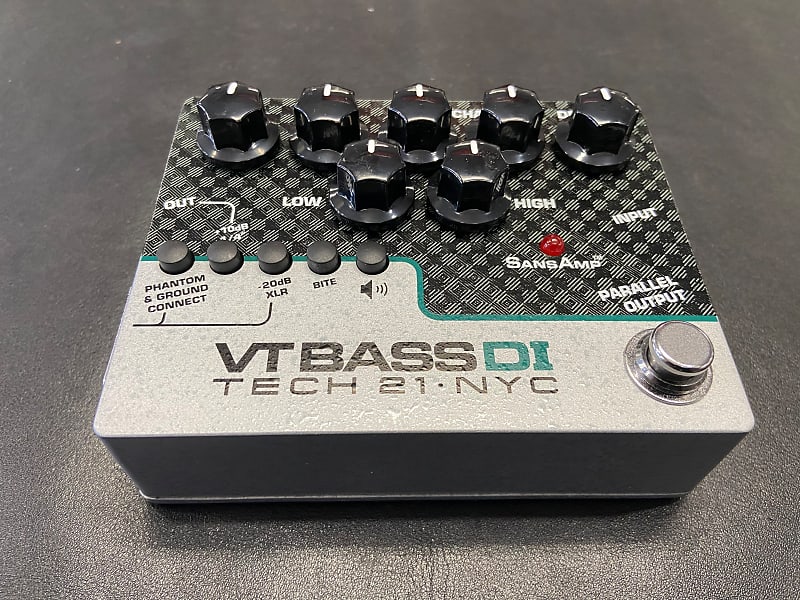 世界の DI SansAmp VT SansAmp Tech 21 Bass Pre-amp Pedal DI 楽器・機材