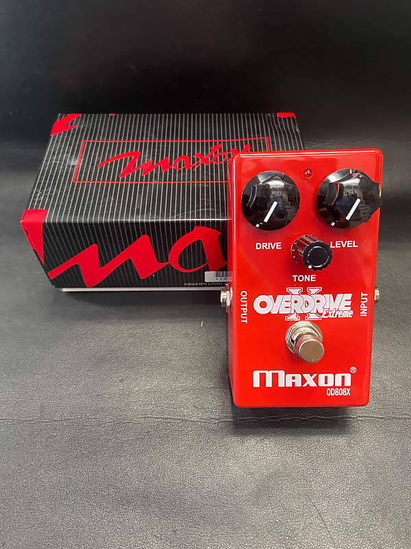 Maxon OD-808X Extreme Overdrive Pedal. New!