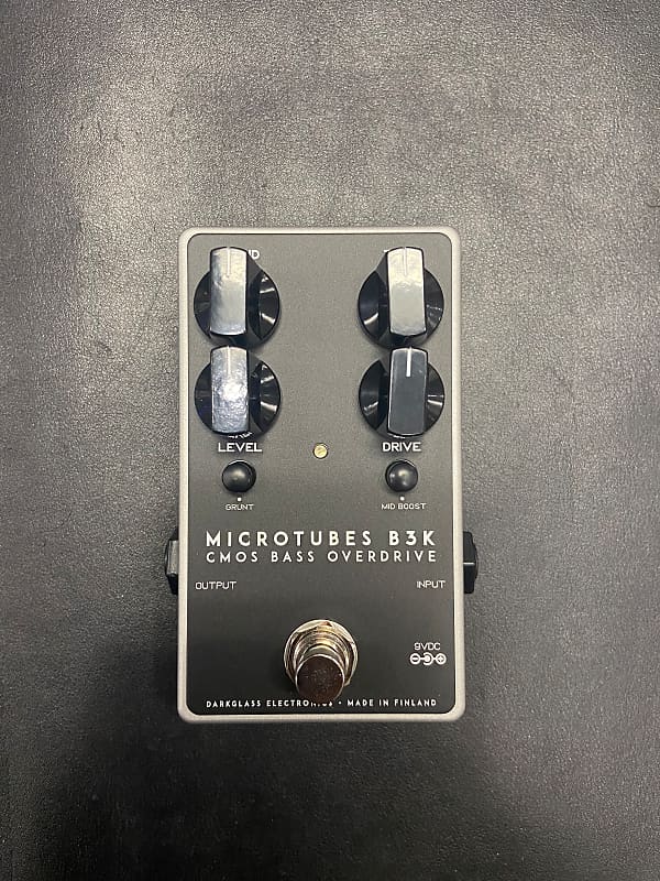 Darkglass Electronics Microtubes B3K V2 bass Overdrive pedal 