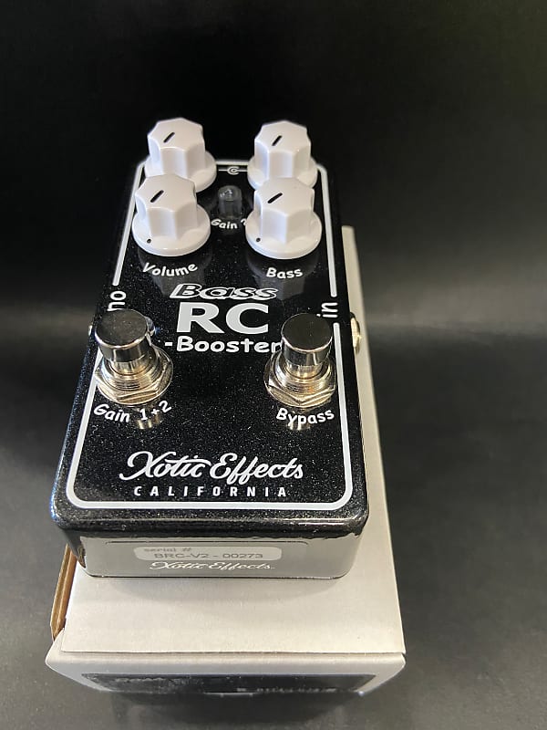 Xotic Bass RC Booster V2 Pedal Bass Transparent Overdrive New!