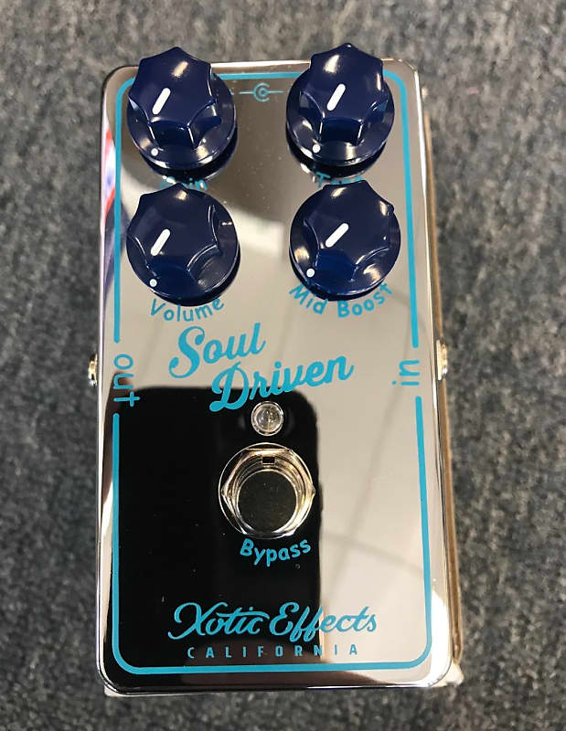 Xotic Soul Driven Overdrive Pedal New!