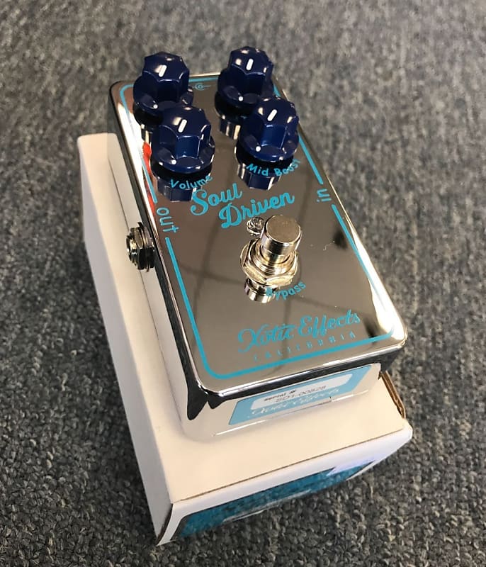 Xotic Soul Driven Overdrive Pedal New!