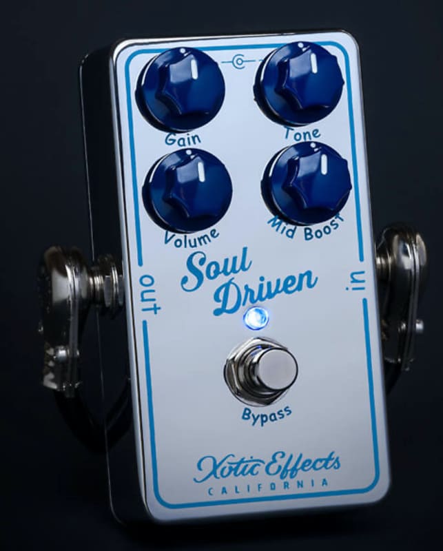 Xotic Soul Driven Overdrive Pedal New!