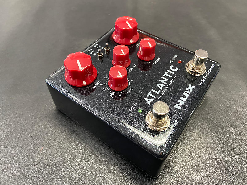 NuX NDR-5 Atlantic Delay & Reverb Pedal W/Tap Tempo