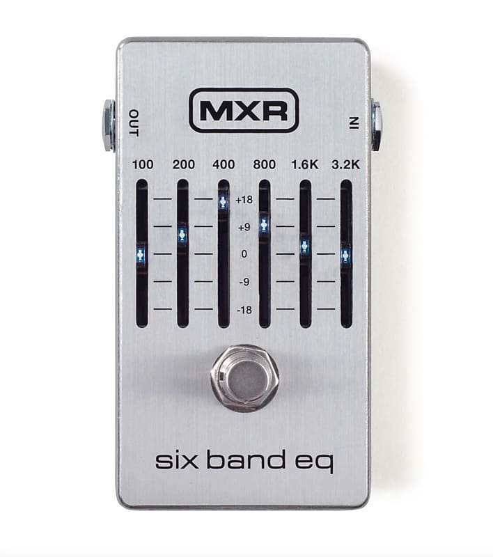 MXR 6 Band Graphic EQ M109 イコライザー 箱付き 品 ◆090006