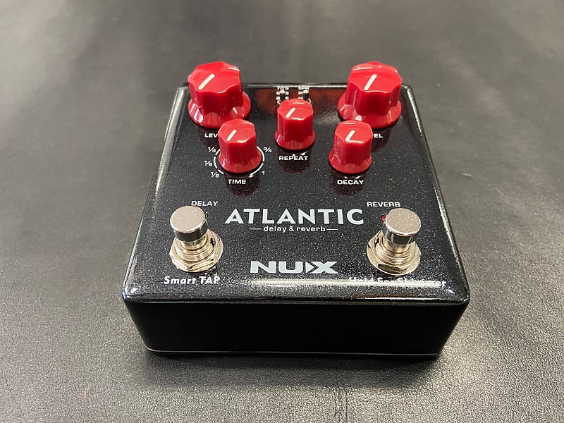 NuX NDR-5 Atlantic Delay & Reverb Pedal W/Tap Tempo