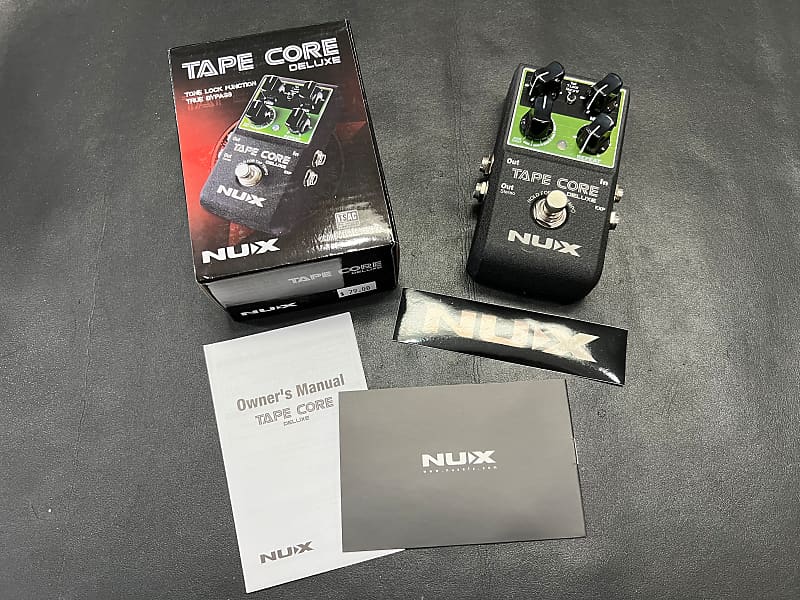Pedal de efeito Nux eco delay de fita Tape Core Deluxe - Pedal para  Instrumentos de Corda - Magazine Luiza