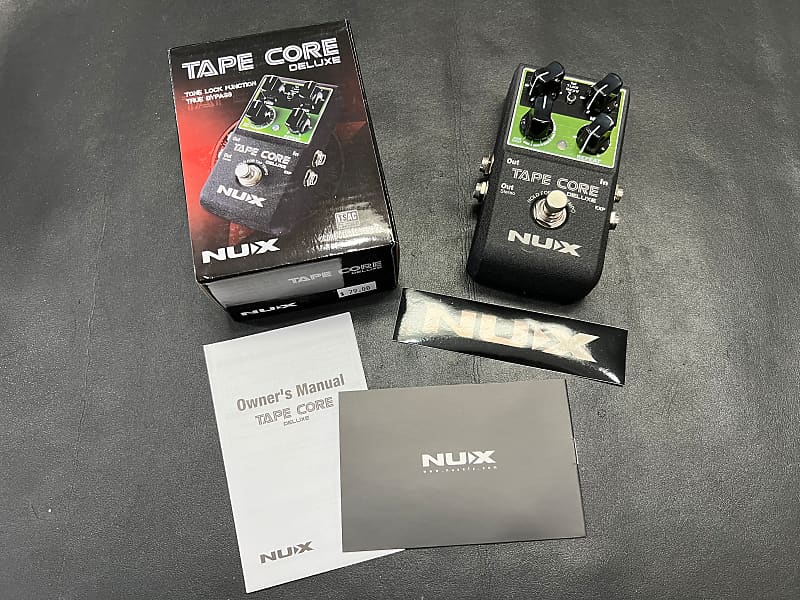 NuX Tape Core Deluxe Delay Pedal. New!