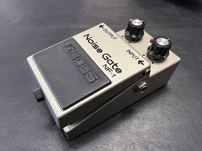 Boss NF-1 Noise Gate pedal. MIJ 1982 Black Label w/box power