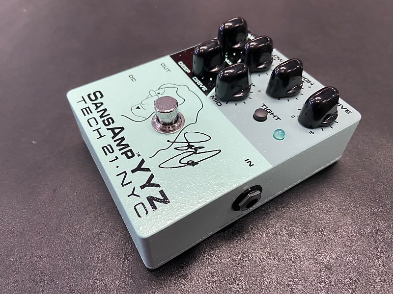 Tech 21 YYZ Geddy Lee Signature SansAmp Pedal | Murphy's Music