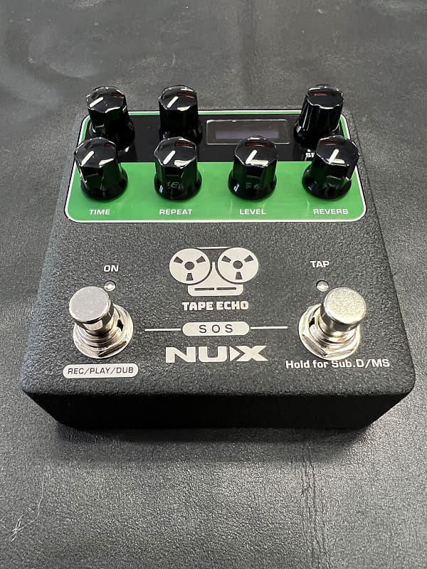 NuX NDD-7 Tape Echo Emulator Delay Pedal. New!