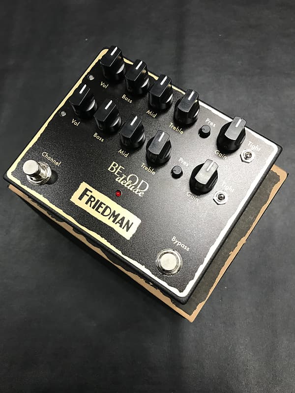 Friedman BE-OD Deluxe 2 Channel Overdrive Distortion Pedal