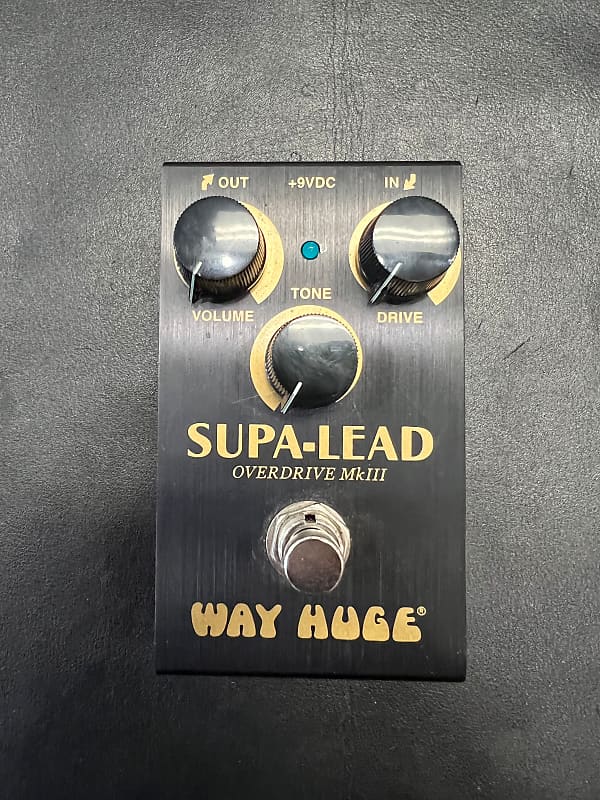 Way Huge WM31 Smalls Supa-Lead overdrive pedal W/box