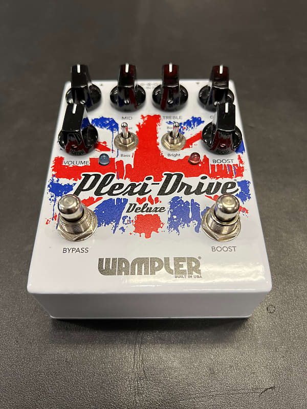 Wampler Plexi-Drive Deluxe V2 British voiced Overdrive pedal. w/box