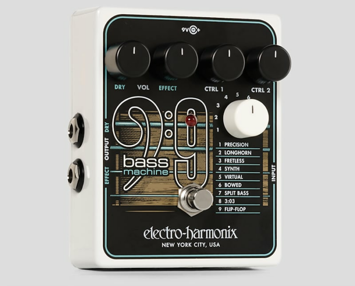 Electro-Harmonix Bass9 Bass Machine Effect Pedal