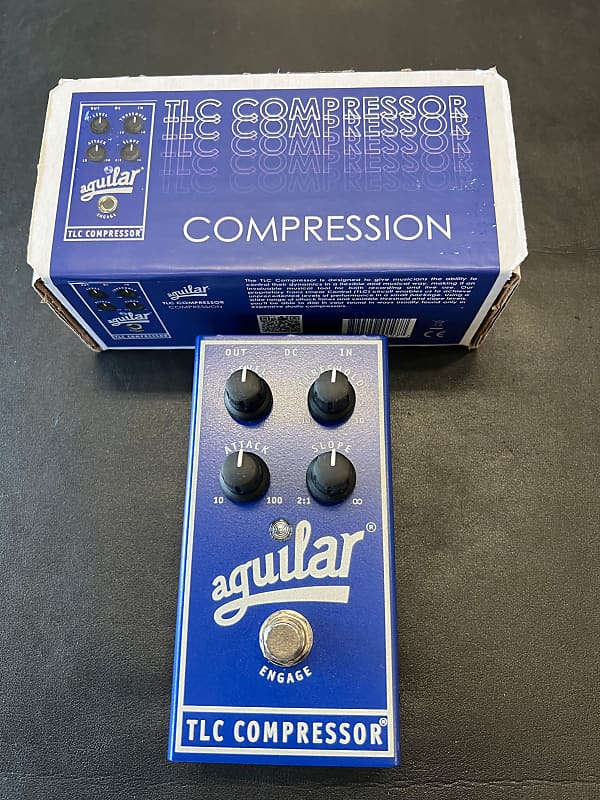 Aguilar TLC Bass Compressor Pedal. New! | Murphy's Music