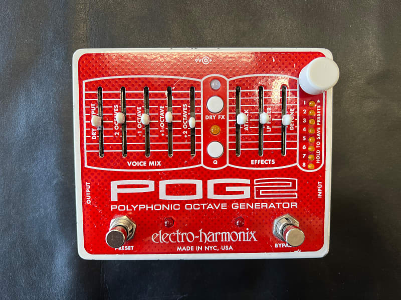 Electro-Harmonix POG 2 Polyphonic Octave Generator pedal