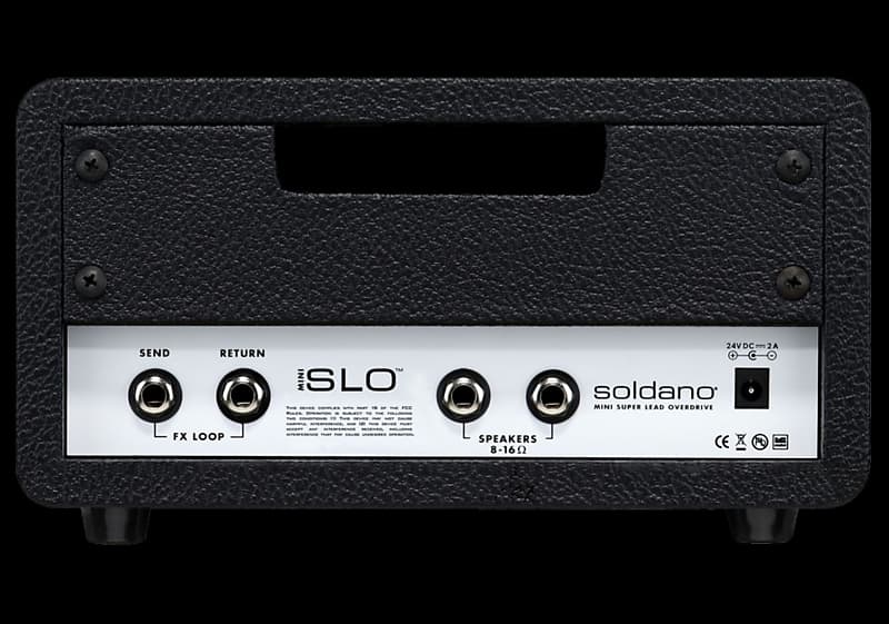 Soldano SLO Mini 30-Watt Solid-State Guitar Amp Head New!