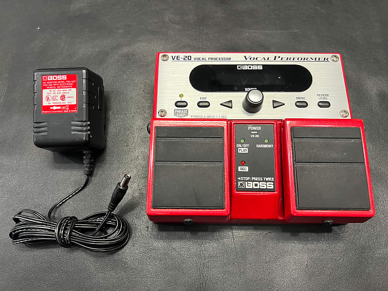 lager forskellige Downtown Boss VE-20 Vocal Performer Processor Pedal Red finish. W/power supply |  Murphy's Music | Instruments | Lessons | Melville