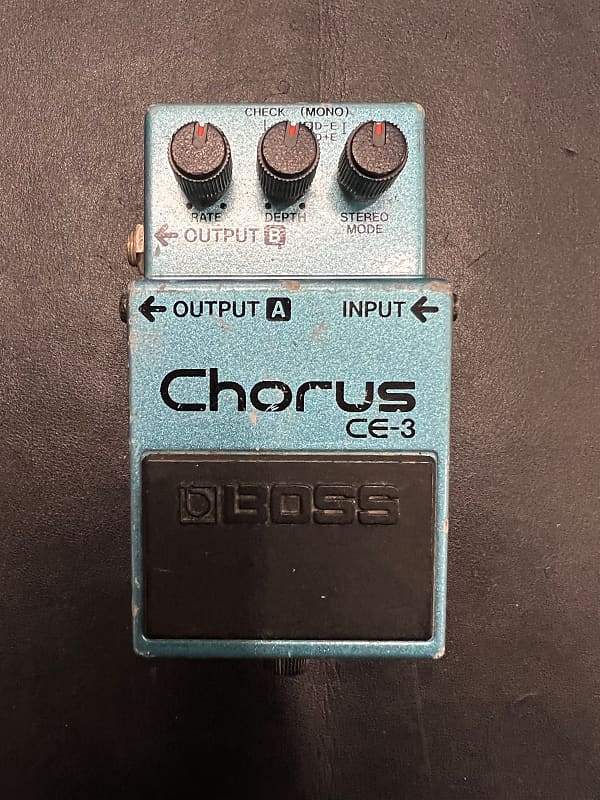 Boss CE-3 Chorus Pedal (Black Label) 1982 MIJ | Murphy's Music