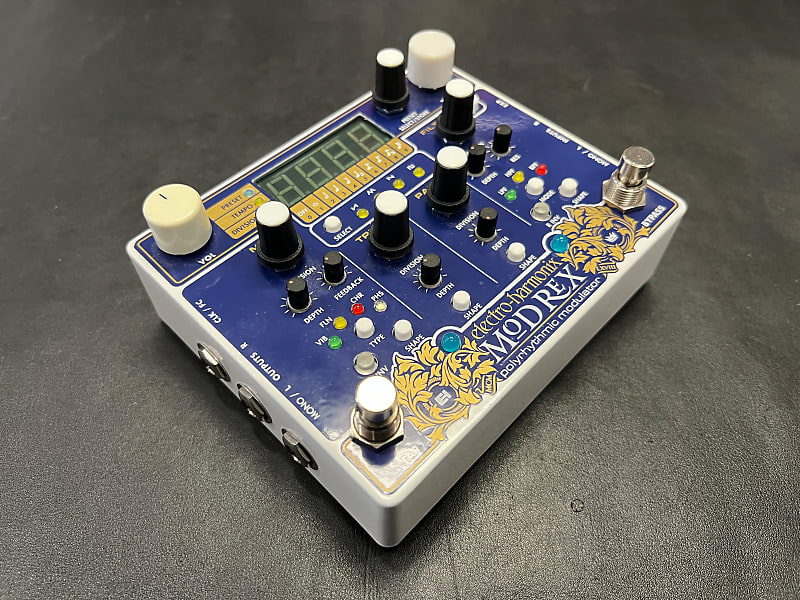 Electro-Harmonix Mod Rex Polyrhythmic Modulator Pedal w/box +