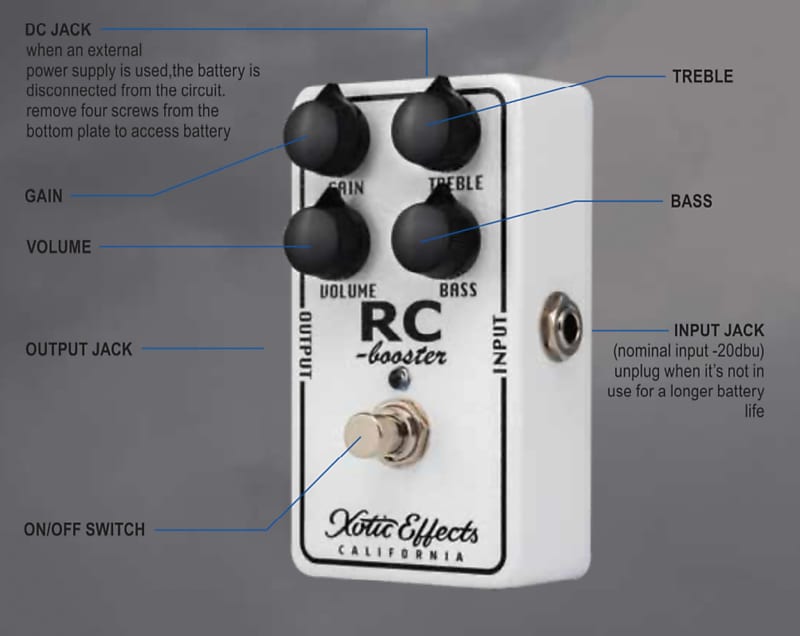 在庫あり/即出荷可】 ギター Xotic (V1) Booster RC ギター