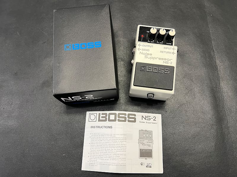 Boss NS-2 Noise Suppressor Gate Guitar Pedal w/box and manual