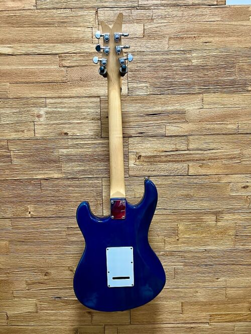 Dean Avalanche HSS Strat style guitar Made in Korea 1998 Trans Blue