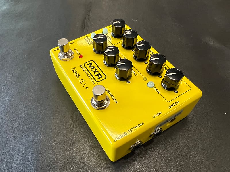 MXR M80 Bass DI + Preamp Pedal Limited Edition 2022 - Yellow New!