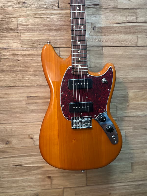 Fender Player Mustang 90 Guitar 2021- Aged Natural Gloss 24
