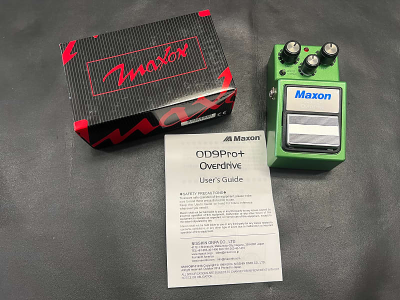 Maxon OD-9 Pro Plus Overdrive Pedal. Pre owned w/box Excellent