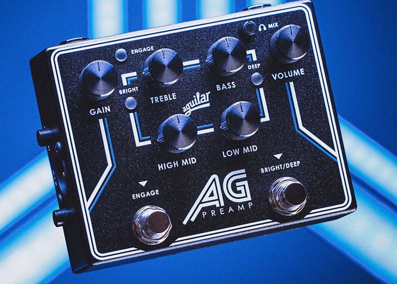Aguilar AG Analog Bass Preamp and DI Pedal 2023 New! | Murphy's Music ...