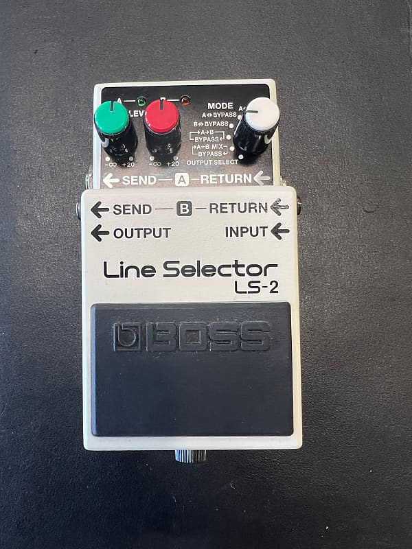 Boss LS-2 Line Selector pedal A+B loop Switching Pre owned Murphy's Music  Instruments Lessons Melville